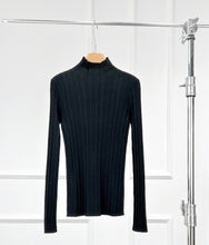 将图片加载到图库查看器,NARANO Wool Waffle Knit Turtleneck