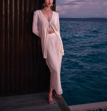 Load image into Gallery viewer, Kow Extra Fine Merino Wool V-Neck Cardigan