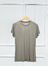 Load image into Gallery viewer, Eco Tencel Crew Neck Short Sleeve T-Shirt