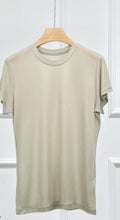 Load image into Gallery viewer, Eco Tencel Crew Neck Short Sleeve T-Shirt