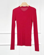 画像をギャラリービューアに読み込む, Cindy Pit Knit Extra Fine Merino Sweater