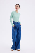 画像をギャラリービューアに読み込む, Cindy Pit Knit Extra Fine Merino Sweater