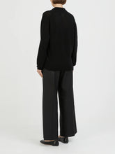 将图片加载到图库查看器,Jo V Neck Vintage Polo Cashmere Sweater