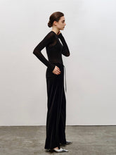 Load image into Gallery viewer, Jolie Velvet Wide-Leg Pants