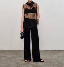Load image into Gallery viewer, Jolie Velvet Wide-Leg Pants