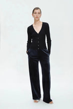 Load image into Gallery viewer, Jolie Velvet Wide-Leg Pants
