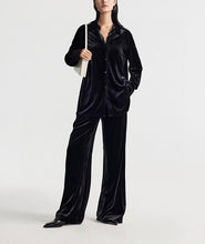 Load image into Gallery viewer, Jolie Velvet Wide-Leg Pants