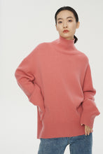 画像をギャラリービューアに読み込む, Phoebe Premier Merino Wool Oversized Turtleneck Sweater