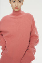 画像をギャラリービューアに読み込む, Phoebe Premier Merino Wool Oversized Turtleneck Sweater