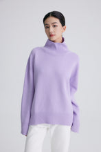 画像をギャラリービューアに読み込む, Phoebe Premier Merino Wool Oversized Turtleneck Sweater