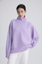 画像をギャラリービューアに読み込む, Phoebe Premier Merino Wool Oversized Turtleneck Sweater