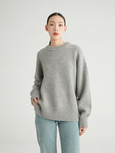 将图片加载到图库查看器,Ophelia Round Neck Heavyweight Premier Merino Wool Sweater
