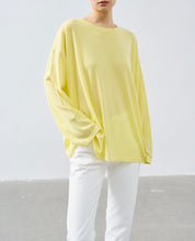 Load image into Gallery viewer, Anvin Merino Wool Crew Neck Long Sleeves