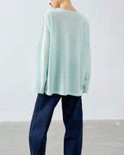 Load image into Gallery viewer, Anvin Merino Wool Crew Neck Long Sleeves