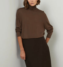 将图片加载到图库查看器,ELAM Turtleneck Long Sleeves Super Fine Merino Sweater