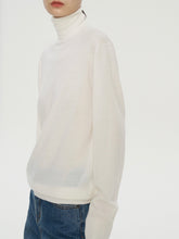将图片加载到图库查看器,ELAM Turtleneck Long Sleeves Super Fine Merino Sweater