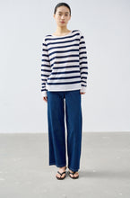 将图片加载到图库查看器,ÀIMAI JPG Classic Vitage Strip Merino Sweater