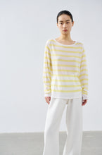 将图片加载到图库查看器,ÀIMAI JPG Classic Vitage Strip Merino Sweater