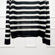 将图片加载到图库查看器,ÀIMAI JPG Classic Vitage Strip Merino Sweater