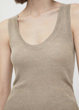将图片加载到图库查看器,Breeze Merino U-Neck Tank Knit Top