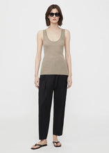 将图片加载到图库查看器,Breeze Merino U-Neck Tank Knit Top