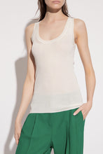 将图片加载到图库查看器,Breeze Merino U-Neck Tank Knit Top