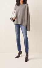 Cargar imagen en el visor de la galería, Raglan Cashmere Wool Round Neck Long Sleeves Sweater