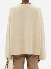 Cargar imagen en el visor de la galería, Raglan Cashmere Wool Round Neck Long Sleeves Sweater