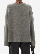 Cargar imagen en el visor de la galería, Raglan Cashmere Wool Round Neck Long Sleeves Sweater