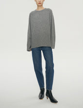 Cargar imagen en el visor de la galería, Raglan Cashmere Wool Round Neck Long Sleeves Sweater