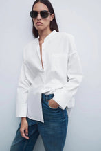 将图片加载到图库查看器,Jil Poplin Cotton Shirt