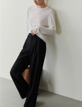 将图片加载到图库查看器,Lisa Extra Fine Merino Round Neck Long Sleeve Sweater