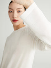 将图片加载到图库查看器,Lisa Extra Fine Merino Round Neck Long Sleeve Sweater