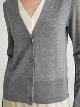 Charger l'image dans la galerie, Memaire Double-Layered Extra Fine Merino Cardigan