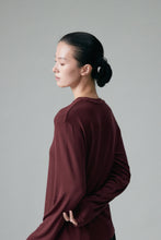 Load image into Gallery viewer, Cashfeel Round Neck Long Sleeve T-Shirt