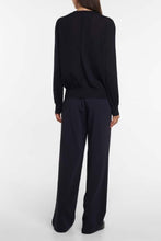 Load image into Gallery viewer, Battersea Super Extra Fine Merino Wool Round Neck Long Sleeve Cardigan