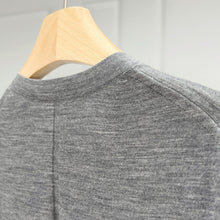 Load image into Gallery viewer, Battersea Super Extra Fine Merino Wool Round Neck Long Sleeve Cardigan