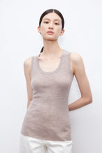 Load image into Gallery viewer, Marina Extra Fine Merino U-Neck Tank — Elevated Comfort for Every Season