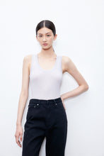 Load image into Gallery viewer, Marina Extra Fine Merino U-Neck Tank — Elevated Comfort for Every Season