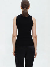 Load image into Gallery viewer, Marina Extra Fine Merino U-Neck Tank — Elevated Comfort for Every Season