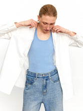 Load image into Gallery viewer, Marina Extra Fine Merino U-Neck Tank — Elevated Comfort for Every Season