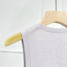 Load image into Gallery viewer, Marina Extra Fine Merino U-Neck Tank — Elevated Comfort for Every Season