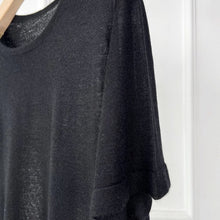 Load image into Gallery viewer, Amor Deluxe Pure Cashmere Knit Tee