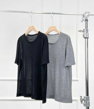 Load image into Gallery viewer, Amor Deluxe Pure Cashmere Knit Tee