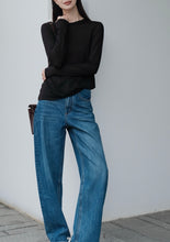 将图片加载到图库查看器,ÀIMAI Modal-Cashmere Long Sleeve Tee