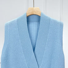 将图片加载到图库查看器,Monet V-Neck Merino Wool Cashmere Vest