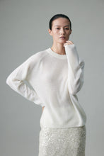 Load image into Gallery viewer, Celeste Premier Pure Cashmere Crewneck Sweater