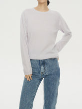 Load image into Gallery viewer, Deluxe Essential Premier Cashmere Round Neck Sweater