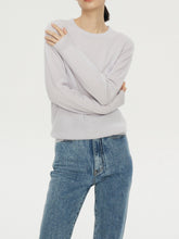 Load image into Gallery viewer, Deluxe Essential Premier Cashmere Round Neck Sweater