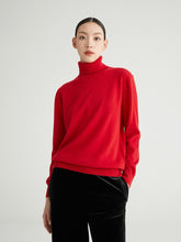 Load image into Gallery viewer, Kate Premier Cashmere Merino Wool Turtleneck Sweater